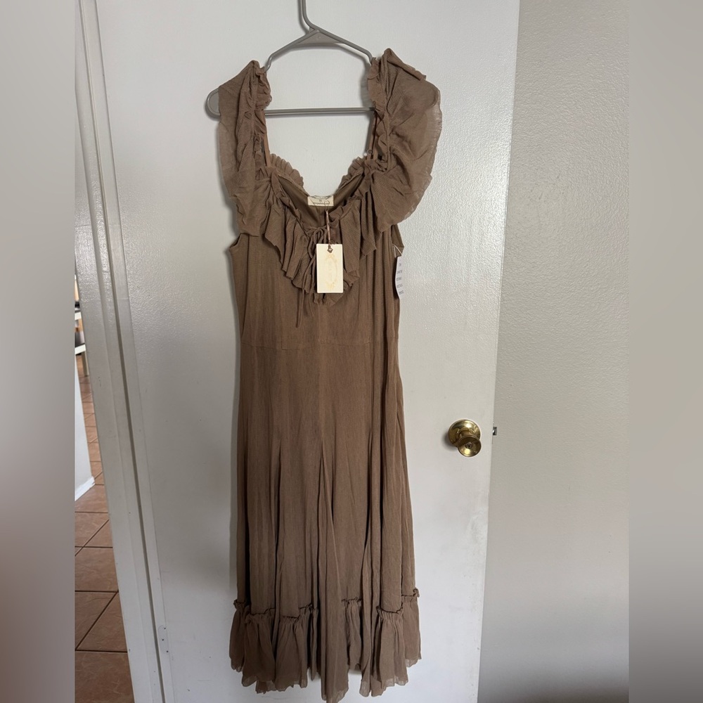 Brand new joyfoile jade boho dress